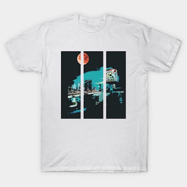 New York City T-Shirt by tonylonder